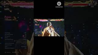 Feng Wei Wall Blast Max Damage Combo🔥#tekken8 #combo  #feng #gaming