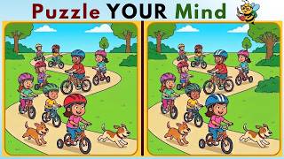 Find All Differences Before BEE 🐝 Reaches the Hive🏠  I Puzzle Your Mind | Brain Games screenshot 5