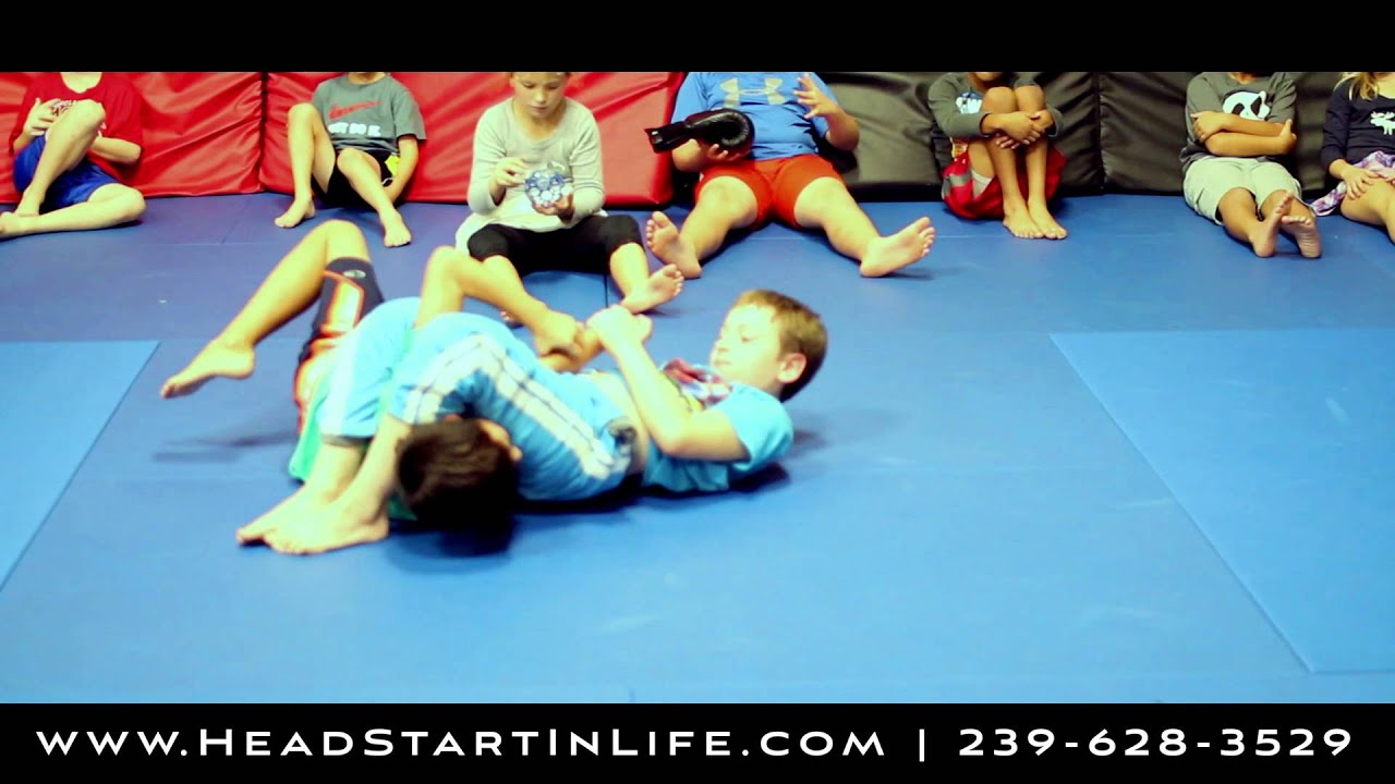 Naples BJJ Kids | Nice Armbar by Young Boy