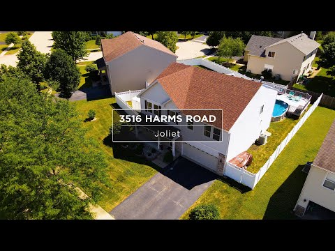 3516 Harms Road, Joliet, IL home video tour