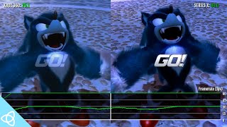 Sonic Unleashed - Frame Rate Analyis [Xbox 360 vs. Xbox Series X]