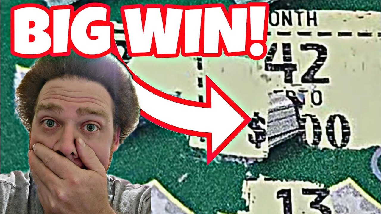 BIG WIN! OH YEAH! I sure didn't expect this one! WOW!