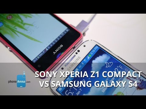 Sony Xperia Z1 Compact vs Samsung Galaxy S4 first look