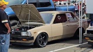 Toyota 2jz KE70 sedan goes 8 sec🔥🏁
