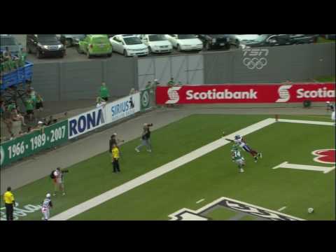 CFL Amazing One-Handed Catch by SJ Green