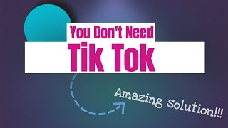 Download lagu No More Tik Tok! Don't Stress. Here's The Simple Solution