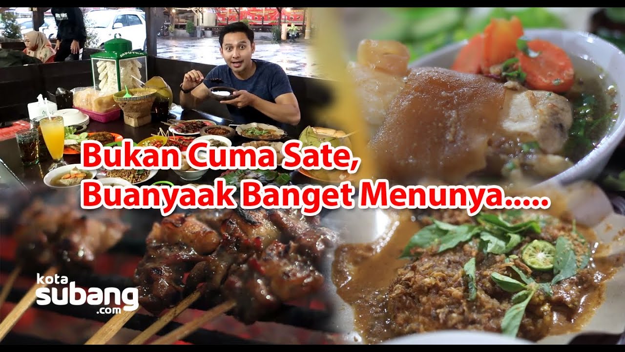Bukan Cuma Sate, Dapur Si Om Punya Buanyak Menu. Cuma 3 Menit dari Exit Tol Subang (Kuliner Subang)