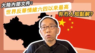 20200505 大陸內部文件：世界反華情緒六四以來最高  有冇人知點解？