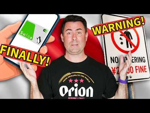 Video Japan update for tourists | Suica Update, Tourist Fines & More..