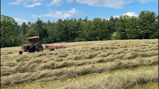 Baling High Hilltop Hay!