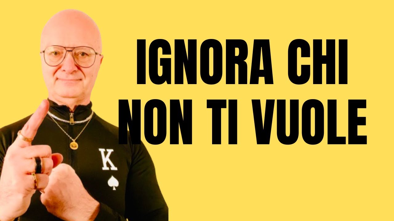 Ti Ignora Ma Non Ti Blocca IGNORA CHI NON TI VUOLE - YouTube