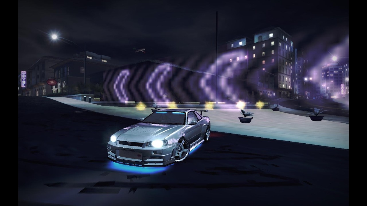 THE NISSAN SKYLINE GTR R34 SOUNDS MAJESTIC