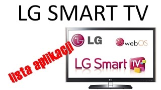 LG Smart TV - lista aplikacji A-Z (WebOS) [PL] screenshot 5