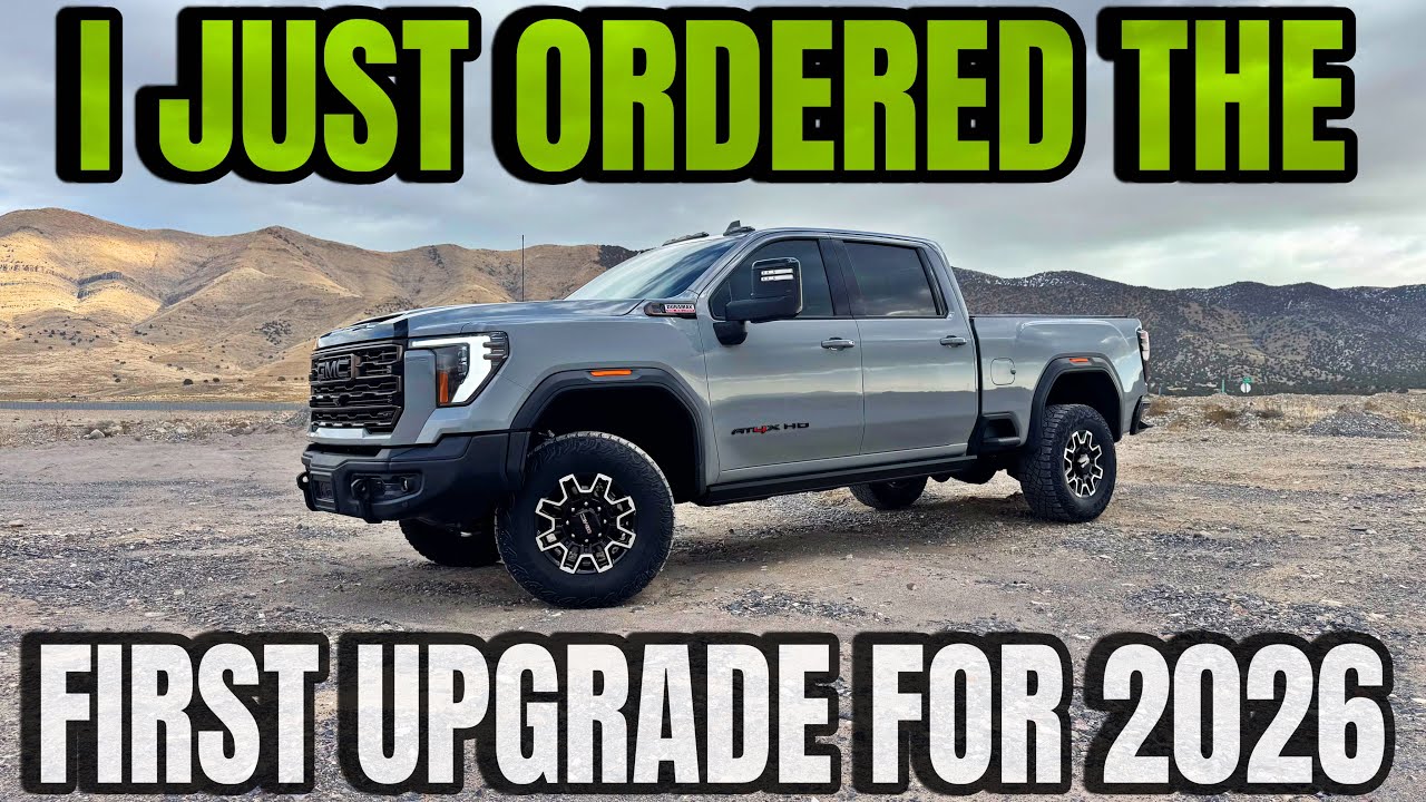 Заказана первая модернизация на 2026 год для моего GMC Sierra 2500 Duramax!