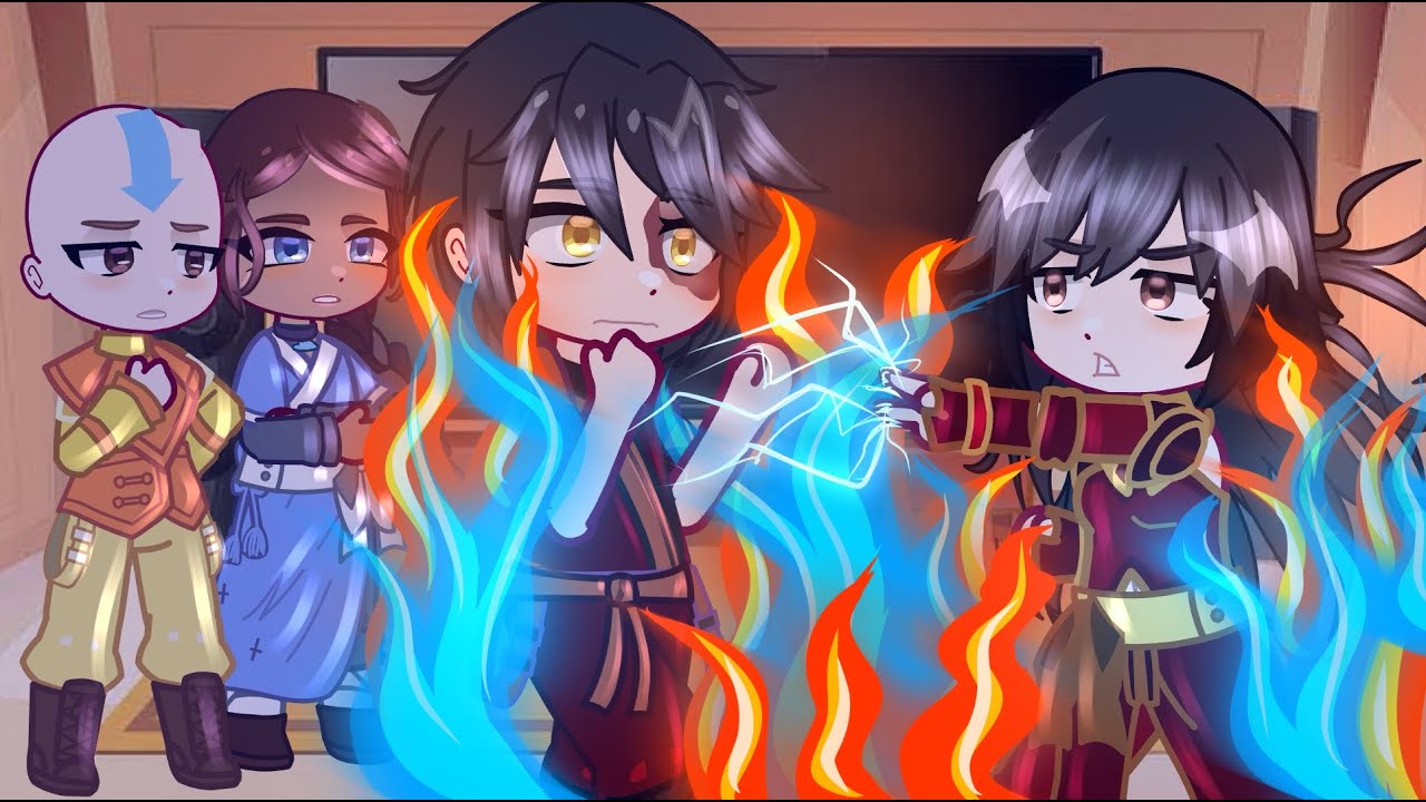 Реакция прошлой команды «Аватара» на будущее || Аватар: Легенда об Аанге || Реакция Gacha