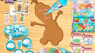 เกมส์Frozenทำขนมปังขิงแสนอร่อย วีดีโอสำหรับเด็ก l Frozen Gingerbread | Videos for Kids screenshot 4