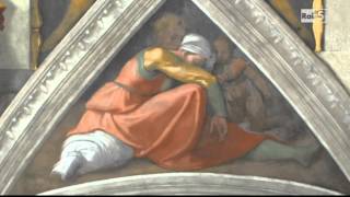 2. Michelangelo. Cappella Sistina per dipingere ad affresco i mille metri quadrati della