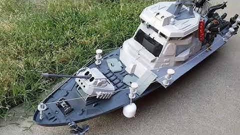 1/18 Scale Gi Joe True Heroes Patrol Boat