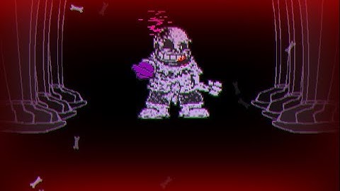 Sussy Sans animation | DustTrust | ClickTeam Fusion 2.5 | Undertale