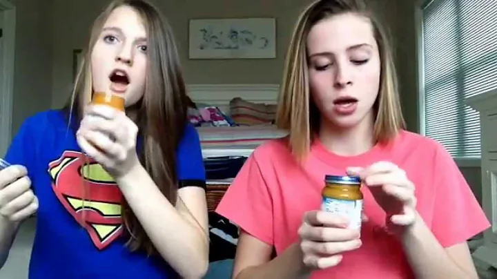 BABY FOOD CHALLENGE ft. jessica throwing up