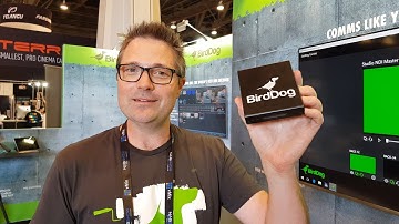 BirdDog Mini NDI video encoder at NAB2018