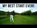 18 HOLES AT HUNT VALLEY | My Best Start EVER?? | Crazy Elevation Changes!! |