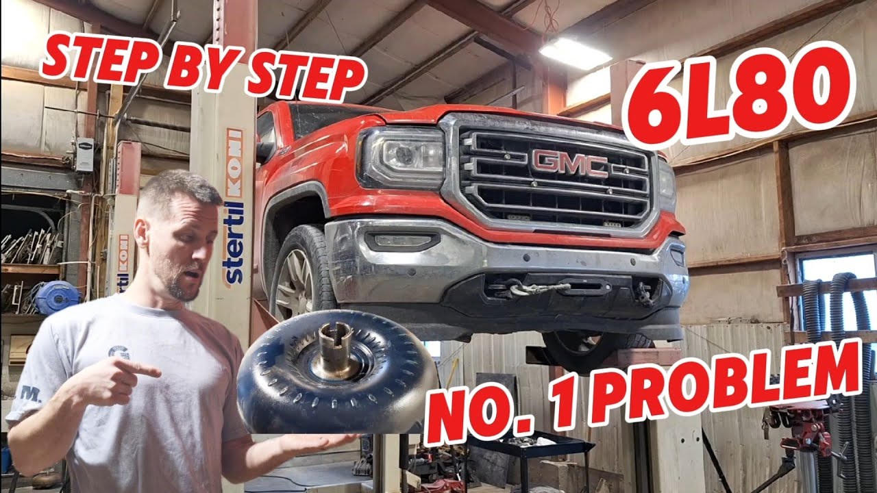 HOW TO Remove 2016 GMC SIERRA TRANSMISSION. [6L80] DIY