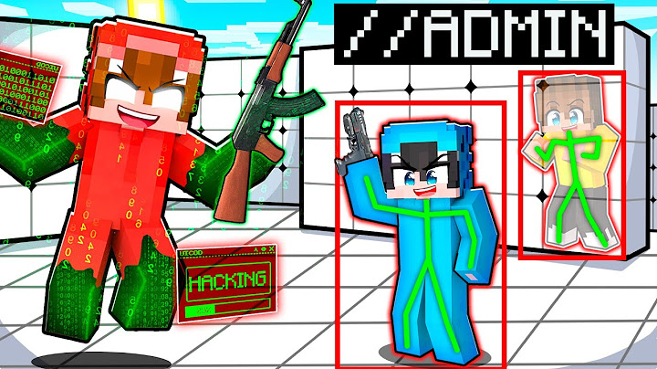 Usé COMANDOS de ADMINISTRADOR en RIVALS Minecraft!