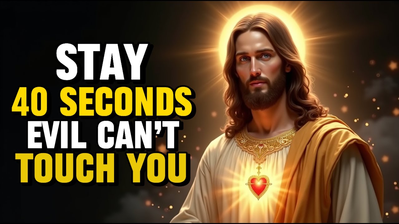 ONLY 40 SECONDS CAN CHANGE YOUR LIFE | Jesus Affirmations Daily | Bible ...