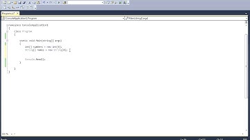 C# Beginner Programming Arrays; Single Dimensional Array Part 9