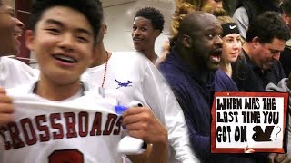 Yuuki Okubo STEALS GAME With SHAQ WATCHING! Crowd STORMS COURT! RIVALRY GAME Crossroads vs Brentwood