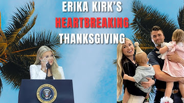 Erika Kirk Shares Emotional Thanksgiving Tribute After Charlie Kirk’s Tragic Death #subscribe