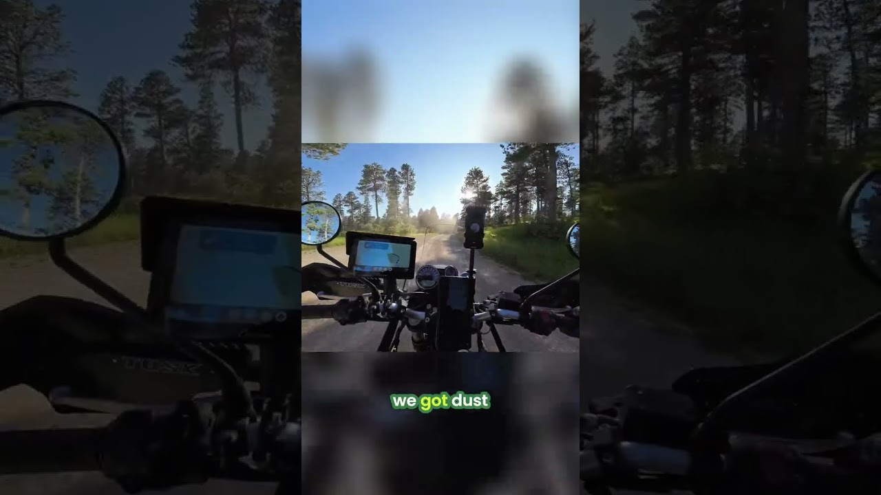 Motorcyclist's Dusty BLM Land Adventure: 14-Day Limit & Friends! 