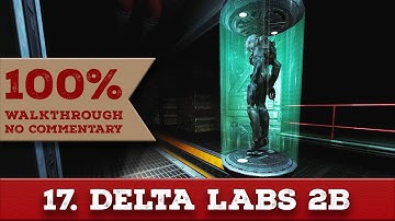 Doom 3 Walkthrough (Nightmare, All Collectibles) part 17 DELTA LABS - SECTOR 2B