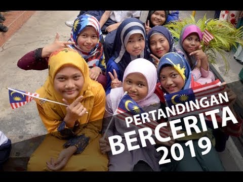 Video Pertandingan Bercerita, Nyanyian Solo dan Koir sempena sambutan bulan kebangsaan peringkat sekolah. 