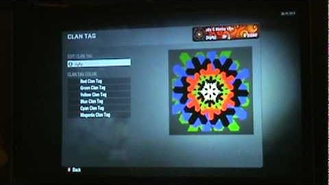 BLACK OPS COLORED CLAN TAG GLITCH AFTER PATCH