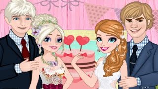 Frozen Sisters Wedding Party  - Elsa and Anna Dress Up and Make Up Game screenshot 4