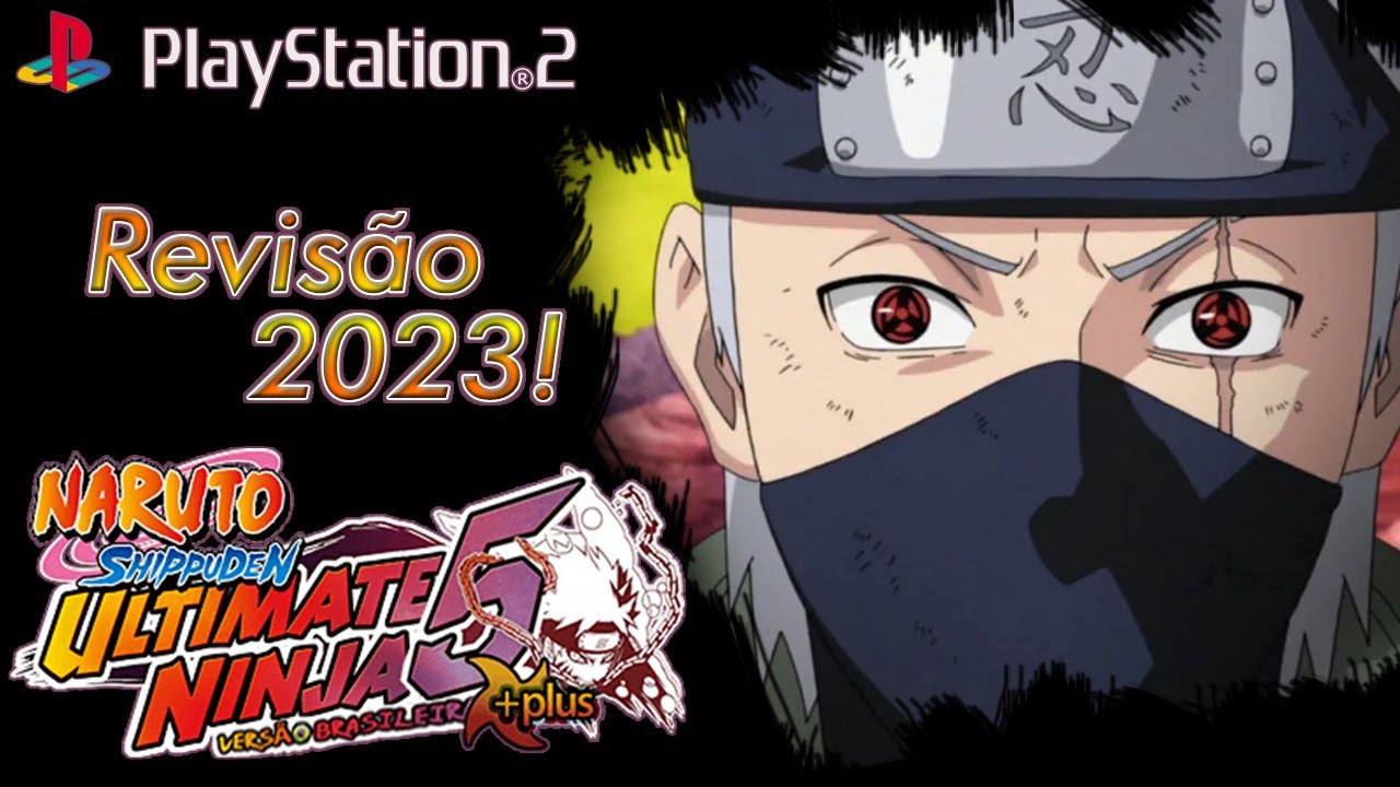 Naruto Shippuden Ultimate Ninja 5 - A VERSÃO JAPONESA DO JOGO COM SASUKE 