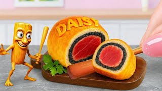 How to Make Miniature Beef Wellington Recipe With Tung Tung Sahur