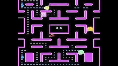 Ms  Pac Man - Atari 7800 - Gameplay 🎮