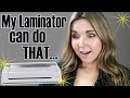 ⭐ FOILING WITH A LAMINATOR ⭐ THERMAL LAMINATOR DIY PROJECT