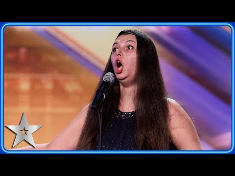 Kimberly Winter BURPS her way through ABBA's 'The Winner Takes It All' | Auditions | BGT 2024