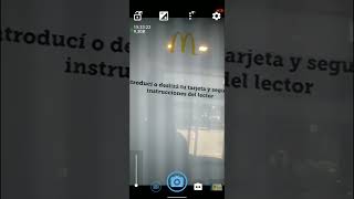 Pagando con tarjeta Mastercard Prepaga Belo en terminal autoservicio McDonalds AR