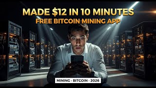 I found a free Bitcoin mining app to use from home — made $12 in just 10 minutes!