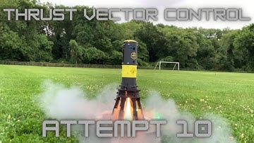 Thrust Vector Control Attempt 10 | Hopper Gen4v2