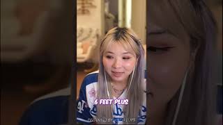Yvonne Gets Ragebaited By Chat About Her Height  shorts
