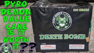 1️⃣2️⃣shot 350/500gram: DEATH BOMB (Pyro Demon) *Value Cake*