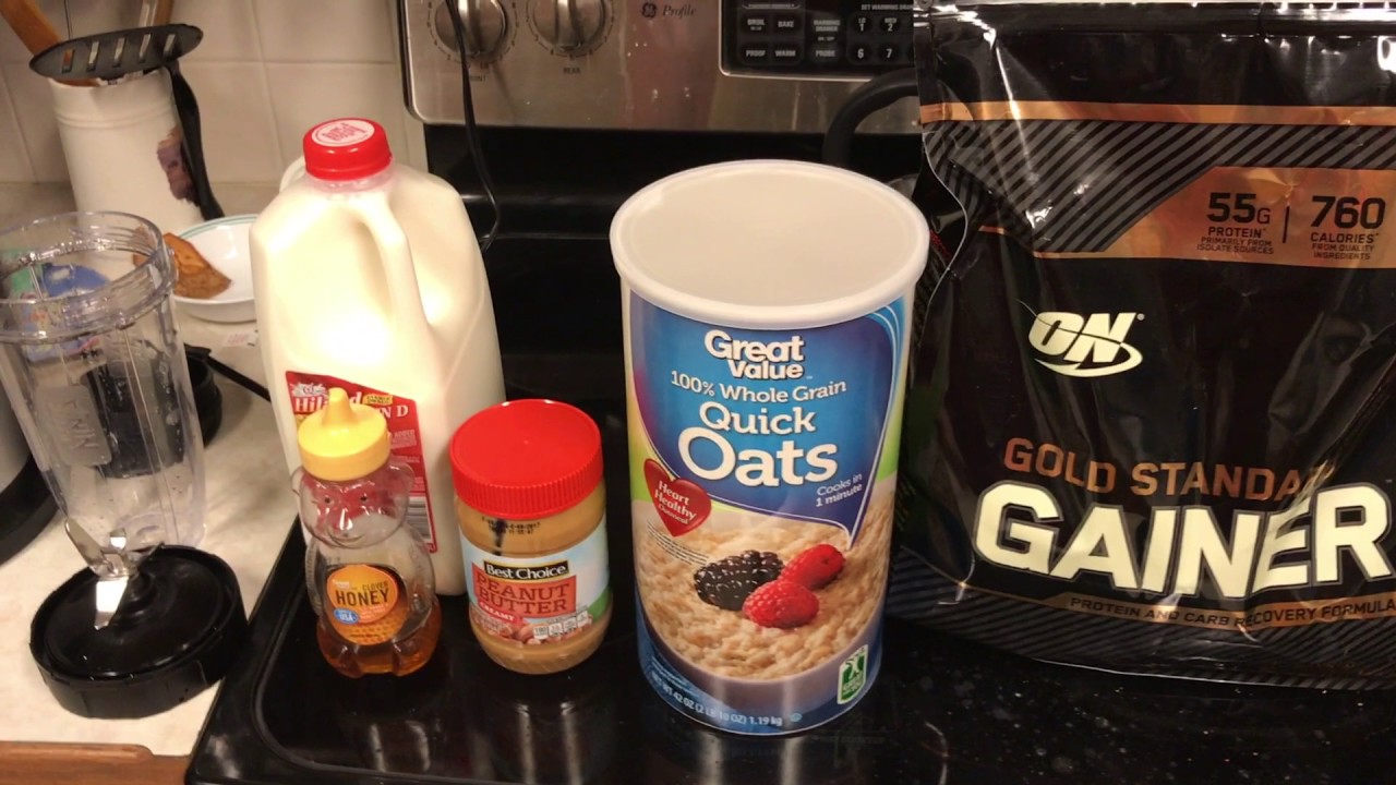 Simple, Fast, & Cheap Mass Gainer Shake YouTube