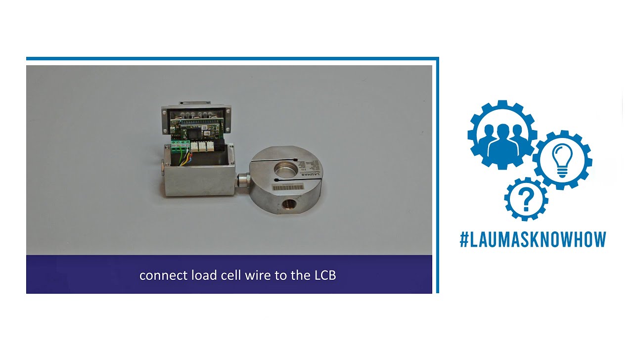 Connection of a LCB universal digitizer to a load cell (english) - YouTube