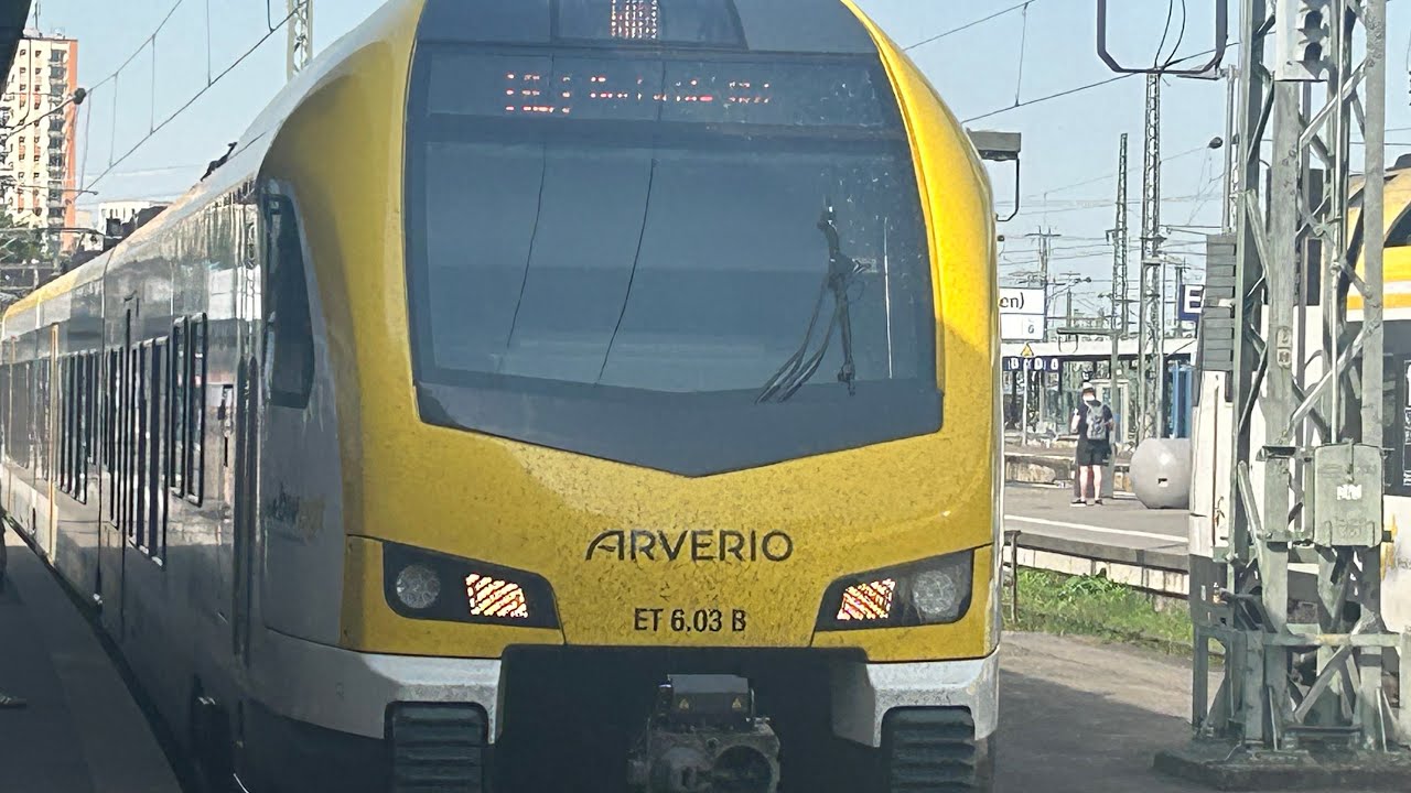 [Arverio Bwegt] (EX-Go Ahead)(EX-IRE1) Ansagen RE1 „Residenzbahn“ Stuttgart Hbf - Karlsruhe Hbf
